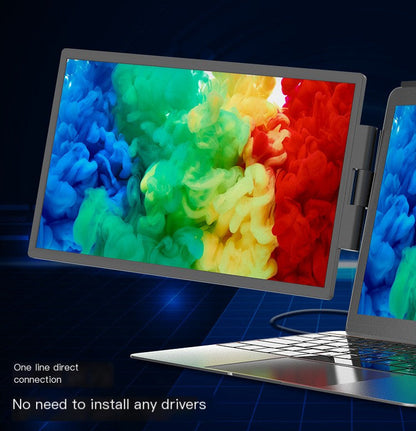Portable 14" IPS Dual-Screen Travel Monitor