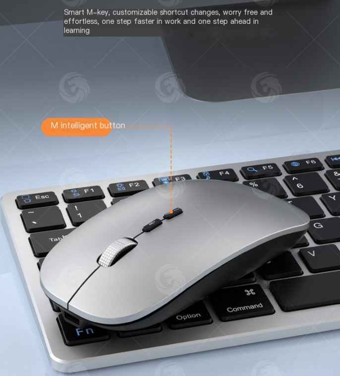 Rechargeable 1600 DPI Bluetooth Wireless Mouse