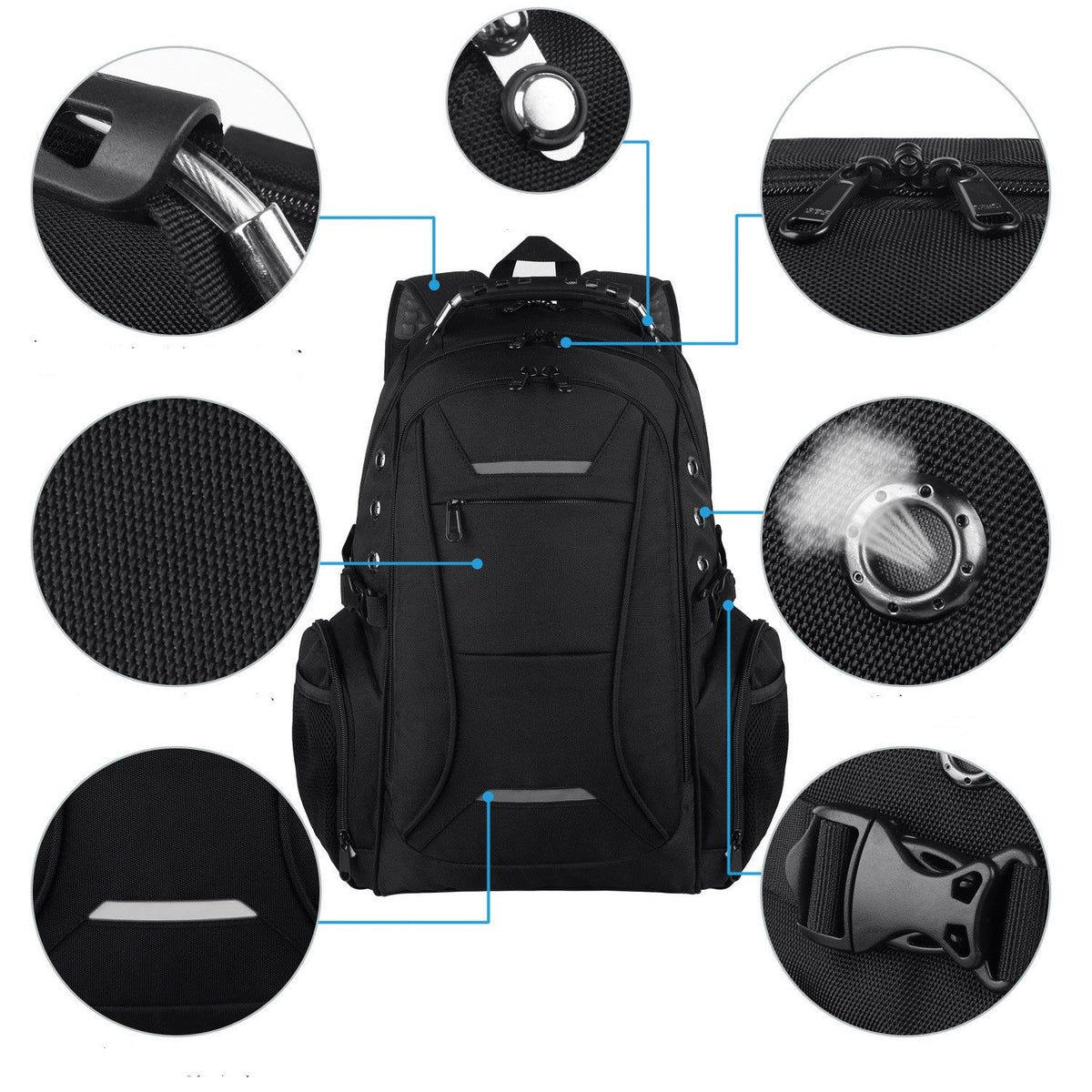 Sabre 45L Business Backpack with Laptop Storage