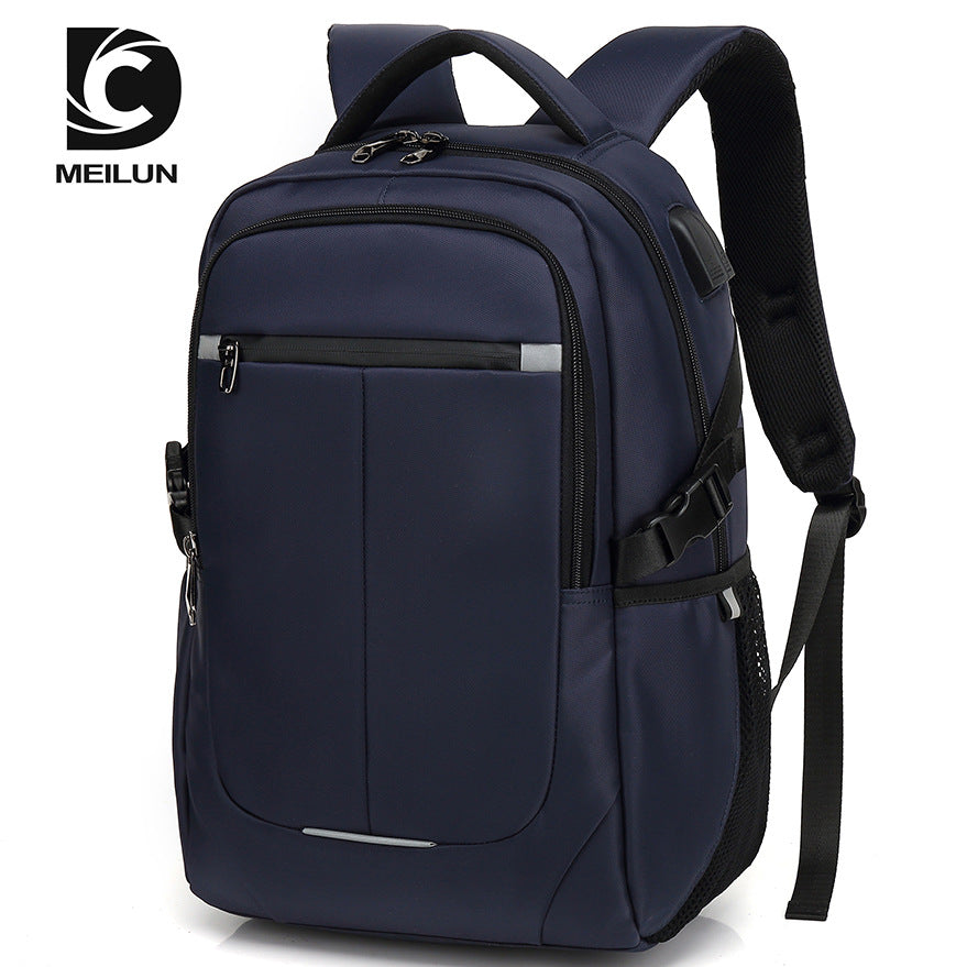 Solar Charging Laptop Backpack with USB Port (20L–35L)