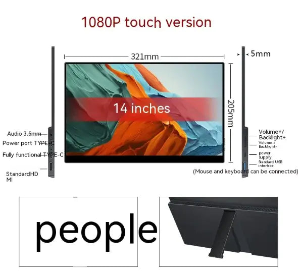 Portable Touchscreen Monitor (#5 - 15") - My Pro Essentials