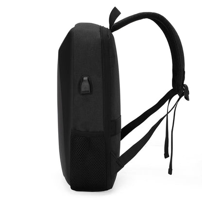 Waterproof Hard-Shell Laptop Backpack with USB Charging Port