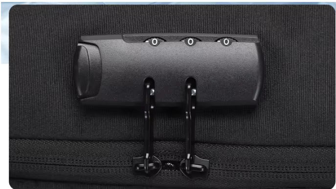 Waterproof Hard-Shell Laptop Backpack with USB Charging Port