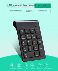 Wireless 18-Key Number Pad (2.4GHz)