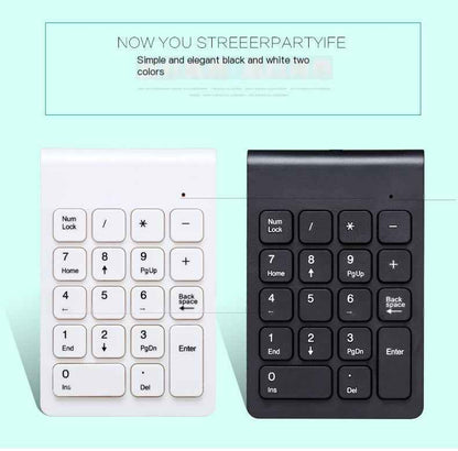 Wireless 18-Key Number Pad (2.4GHz)