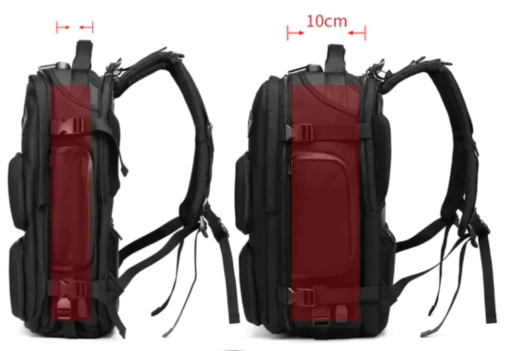 Waterproof Business & Travel Backpack with USB Charging Port (25L) - My Pro Essentials