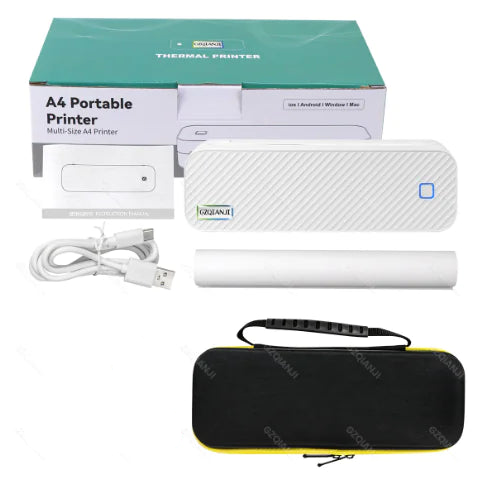 Compact Wireless Travel-Ready Thermal Printer