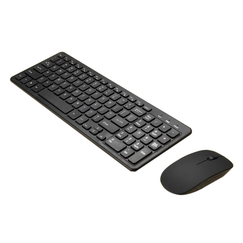 Modern Crater‑Key Low‑Noise 2.4G Wireless Keyboard + Mouse Combo Set - My Pro Essentials