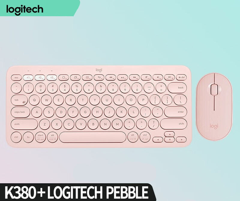 Logitech Pebble K390 Wireless Mouse & Keyboard Combo Set - My Pro Essentials