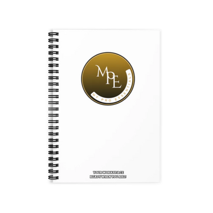 Official MPE Wire-Bound Ruled Line Notebook