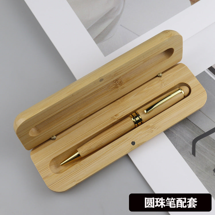 Executive Pen & Gift Box Sets (Bamboo/Maple/Walnut)