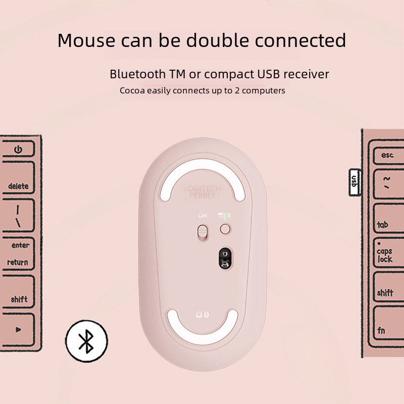 Logitech Pebble K390 Wireless Mouse & Keyboard Combo Set - My Pro Essentials