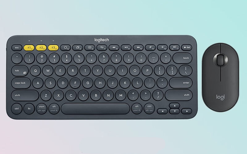 Logitech Pebble K390 Wireless Mouse & Keyboard Combo Set