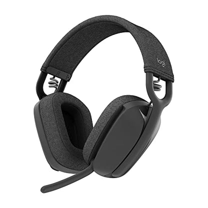 Logitech Zone Vibe 100 Bluetooth Over Ear Headphones with Noise Canceling Boom Microphone