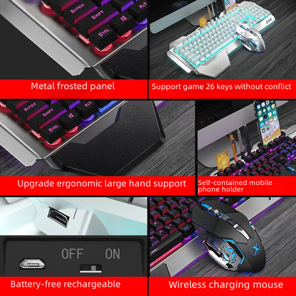 New Alliance K680 Rechargeable Wireless Keyboard & Mouse Set