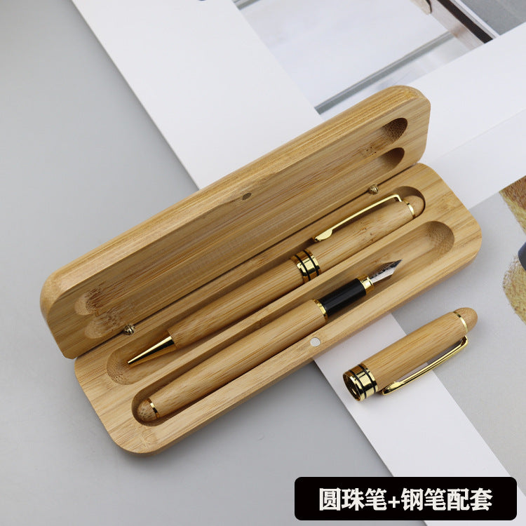 Executive Pen & Gift Box Sets (Bamboo/Maple/Walnut)