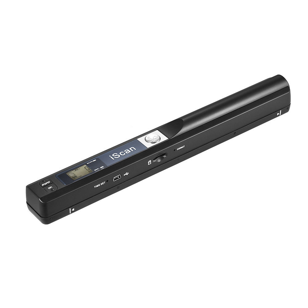 iScan Portable Handheld Pen Scanner - Lightweight Document, Receipt & Image Scanner (Black) - My Pro Essentials