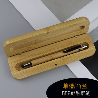 Executive Pen & Gift Box Sets (Bamboo/Maple/Walnut)