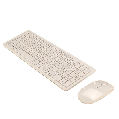 Modern Crater‑Key Low‑Noise 2.4G Wireless Keyboard + Mouse Combo Set - My Pro Essentials