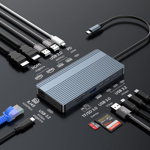 USB-C 13-in-1 4K Docking Station - My Pro Essentials