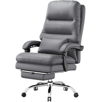 Big & Tall Executive Office Chair with Footrest