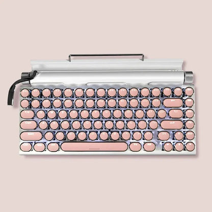 Retro Typewriter style Bluetooth Keyboard