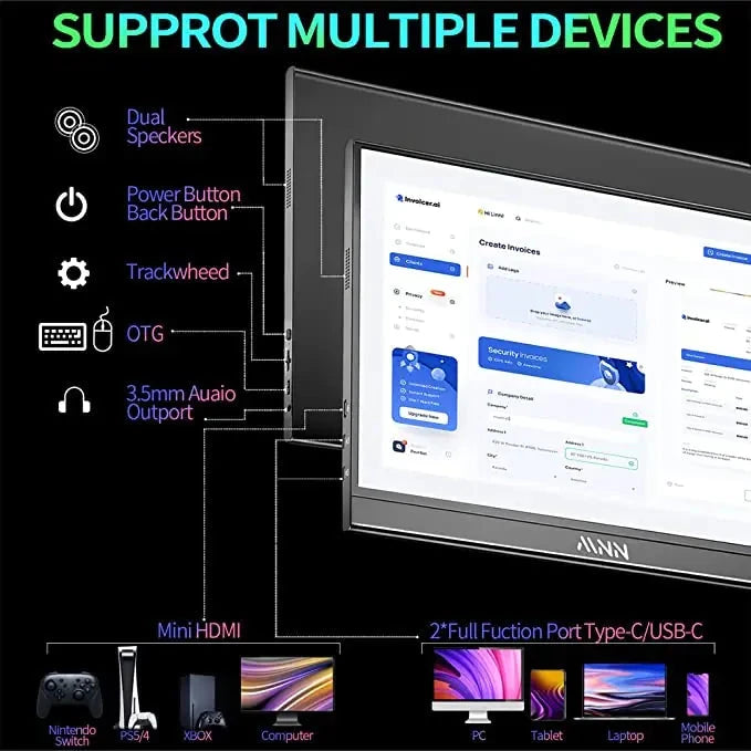Ultra-Thin Portable Monitor (#1 - 15")