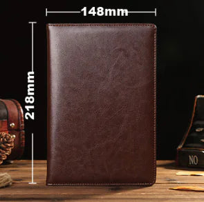 Custom Faux Leather Notebook & Journal (8.35 × 5.79 in) - My Pro Essentials