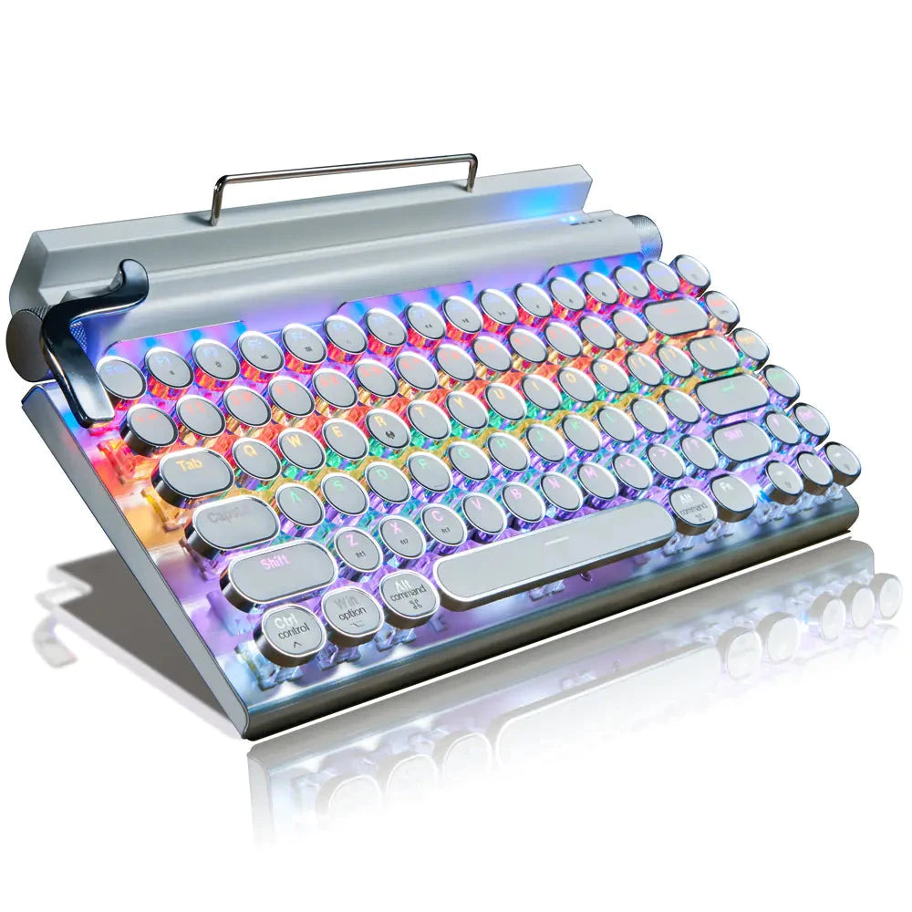 Retro Typewriter style Bluetooth Keyboard